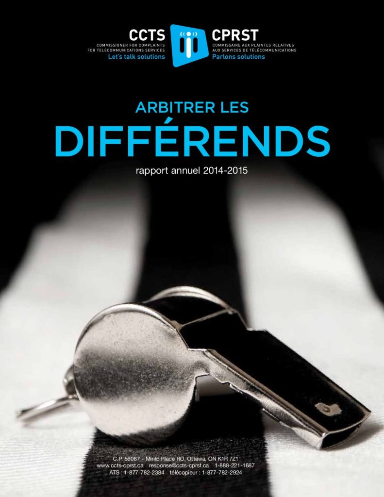 Rapport annuel 2014-2015