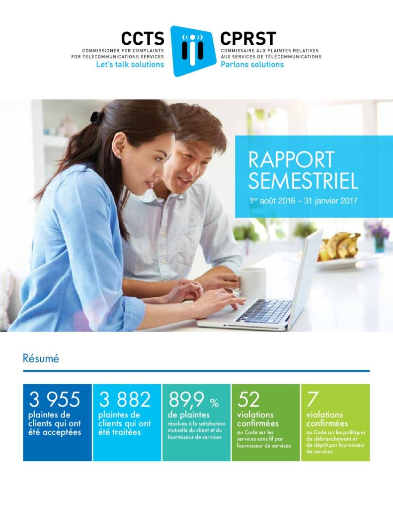 Rapport semestriel 2016-2017