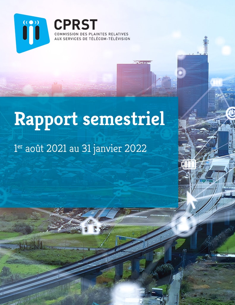 Rapport semestriel 2021-2022